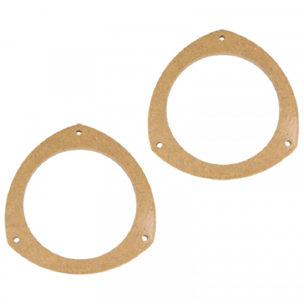 MDF 130mm Luidsprekerhouders - Opel Vectra B (1995-2002) - Achterdeuren