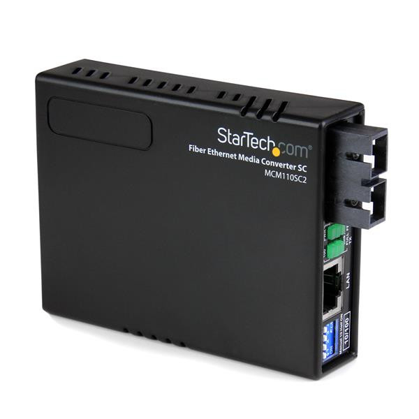 StarTech 10/100 multi-mode Glasvezel Ethernet Converter SC 2 km