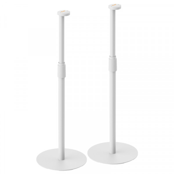 Vloerstandaard set voor Sonos Era 100 en 300 - 2 stuks - Hoogte verstelbaar - Basic - Wit