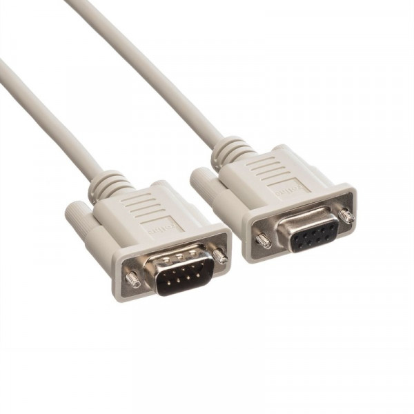 Roline RS232 Kabel male-female 10m