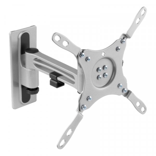 Tv muurbeugel voor 13-43 inch scherm - Compact - Basic - Full-motion - Tot 15kg - Zilver