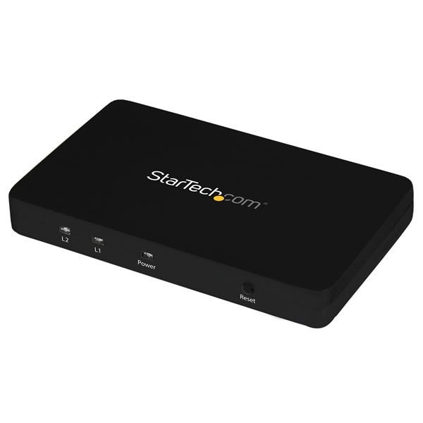 StarTech 2-poorts HDMI Splitter - 4K 30Hz - Aluminium - Zwart