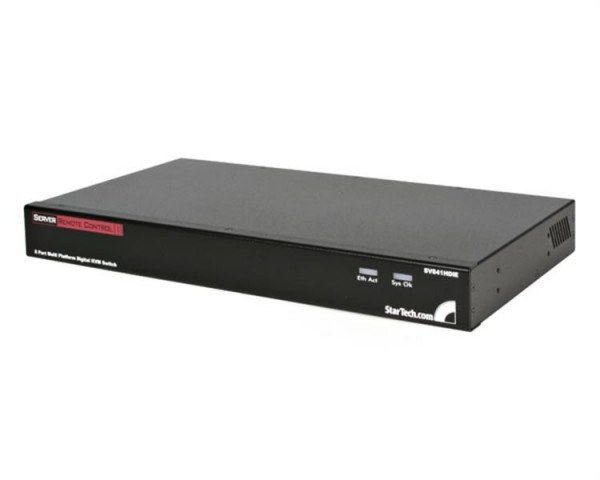 StarTech 8-poort Rack USB PS/2 Digitale IP-KVM-switch