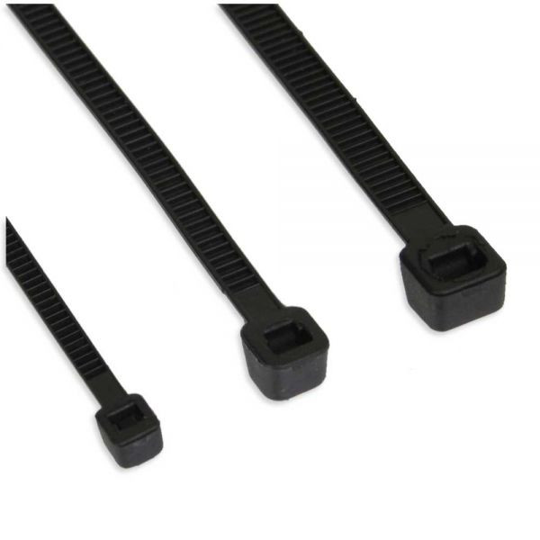 InLine Tie-wraps - 60 x 2,5mm - 100 stuks - Zwart