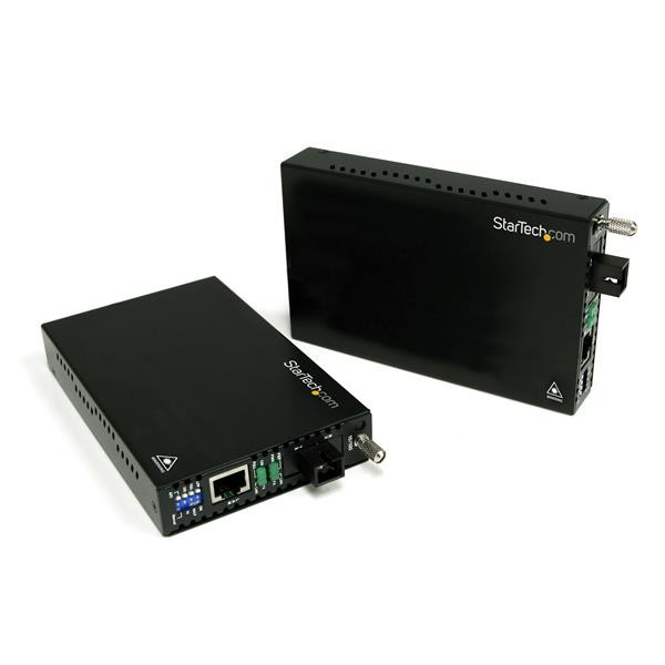 StarTech 10/100 Mbit Ethernet Single-Mode WDM Glasvezel Converter Set SC 20km