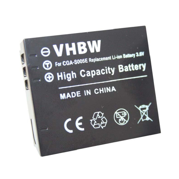 Accu voor Sigma BP-41 - 3,6V - 750mAh - Zwart