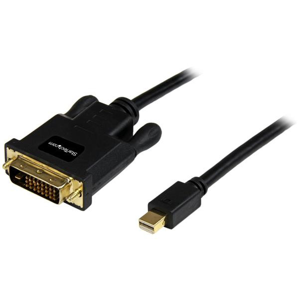 StarTech Mini-DisplayPort naar DVI Adapterkabel - Full HD 60Hz - 1,8 meter - Zwart