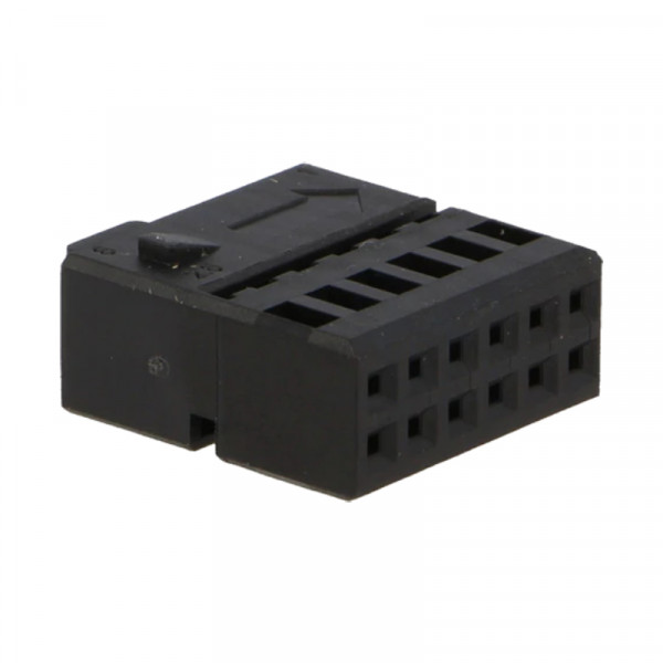 Quadlock Connector - Voor 12-pins B en C-behuizingen - Zwart