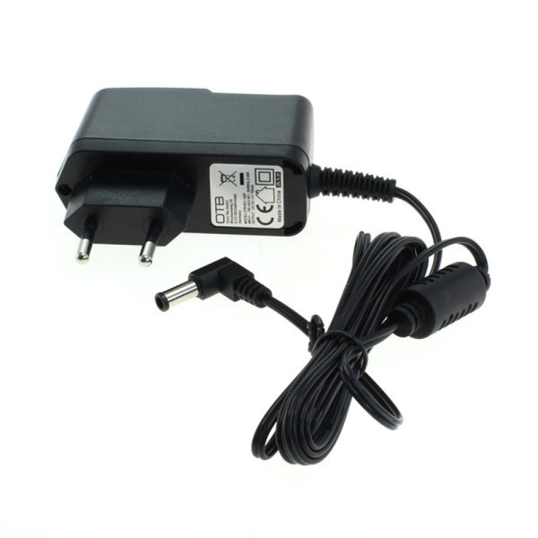 Voedingsadapter voor Makita Bouwradio - 5,5 x 3,3mm haaks (met pin) - 12V - 1A - 12W - 1,2 meter - Z