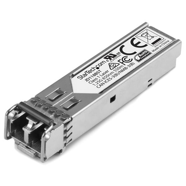 StarTech Gigabit Fiber 1000Base-SX SFP ontvanger module - HP JD118B compatibel - MM LC - 550m