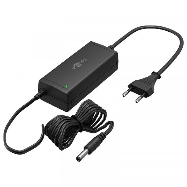 Voedingsadapter 12V - 3A - 36W - 5,5 x 2,1mm - Premium - 1,8 meter - Zwart