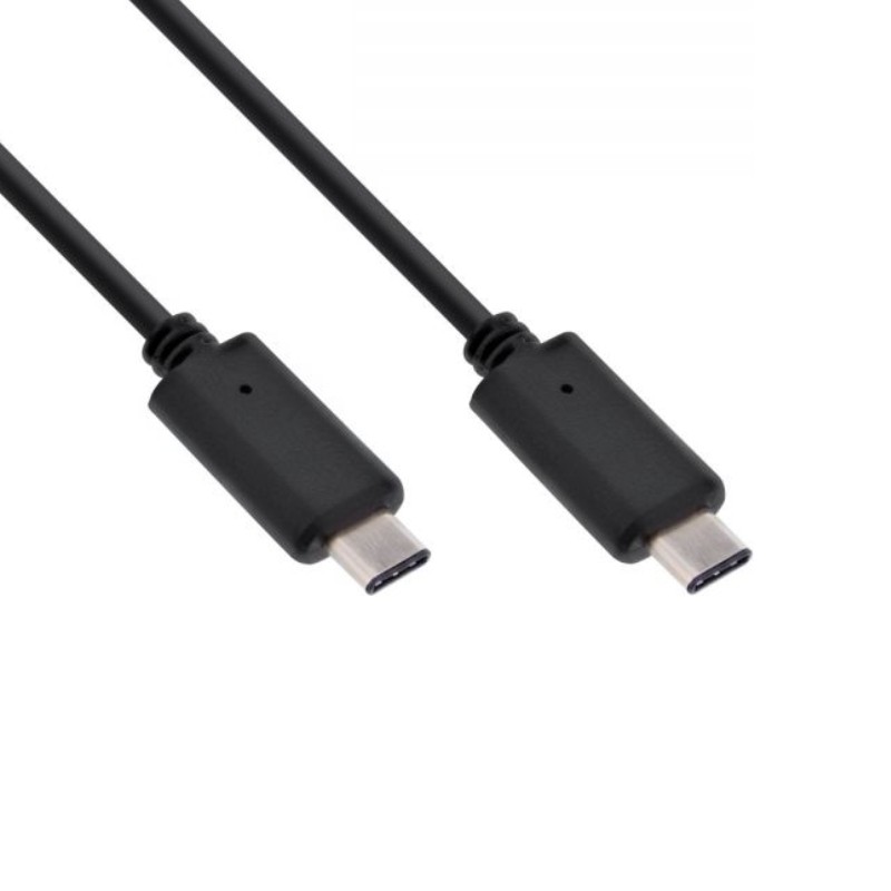 USB-C naar USB-C Kabel - USB 3.2 Gen 2x2 - 0,5 meter - Zwart