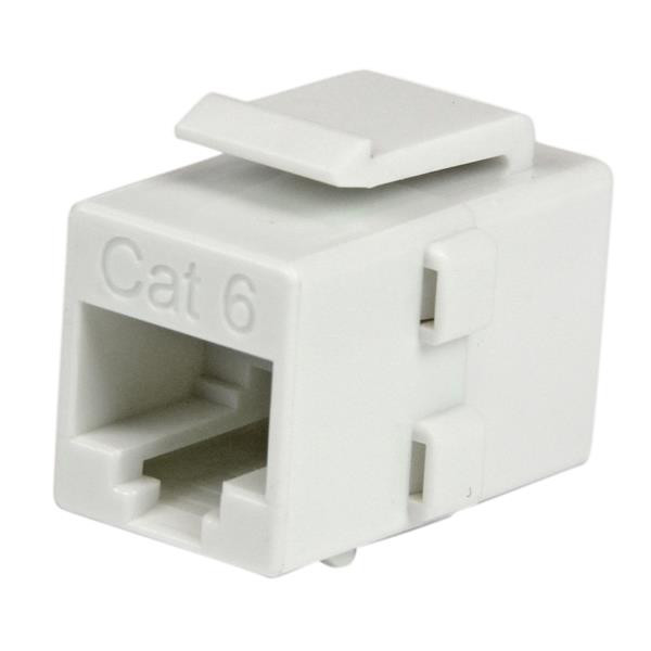 StarTech Witte Cat 6 RJ45 Keystone jack-netwerkkoppeling - F/F