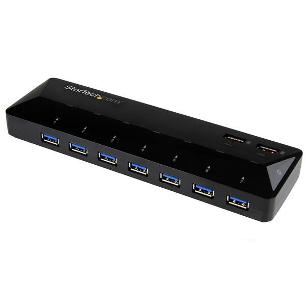 StarTech 7-Poorts USB 3.0 Hub met specifieke oplaadpoorten - 2 x 2.4A poorten