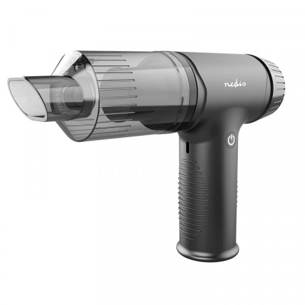 2-in-1 Draagbare Handstofzuiger - 90W - Met blazer functie - Opladen via USB - 7 mondstukken - Zwart