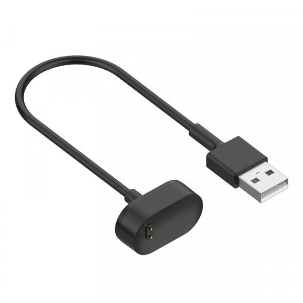 Fitbit Inspire, Inspire HR en Ace 2 USB oplaadkabel Zwart 0,15 meter