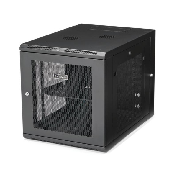 StarTech 12U Serverkast rack - 24 inch diep - wandmonteerbaar scharnierend StarTech 12U Serverkast rack - 24 inch diep - wandmonteerbaar scharnierend