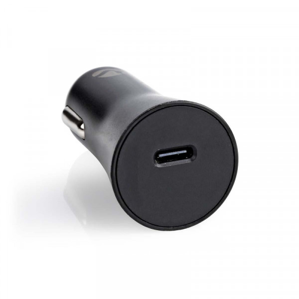 USB-C Autolader - 20W - Power Delivery 3.0 - Compact - Zwart