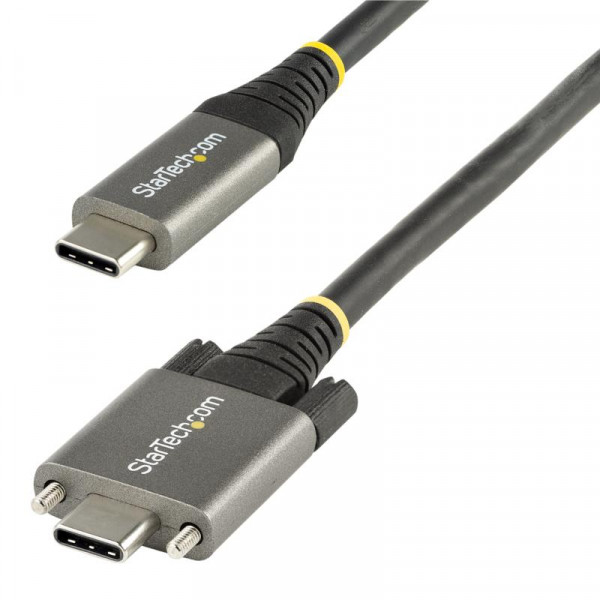 StarTech 0,5 meter Vergrendelbare USB-C Kabel met Zijschroef
