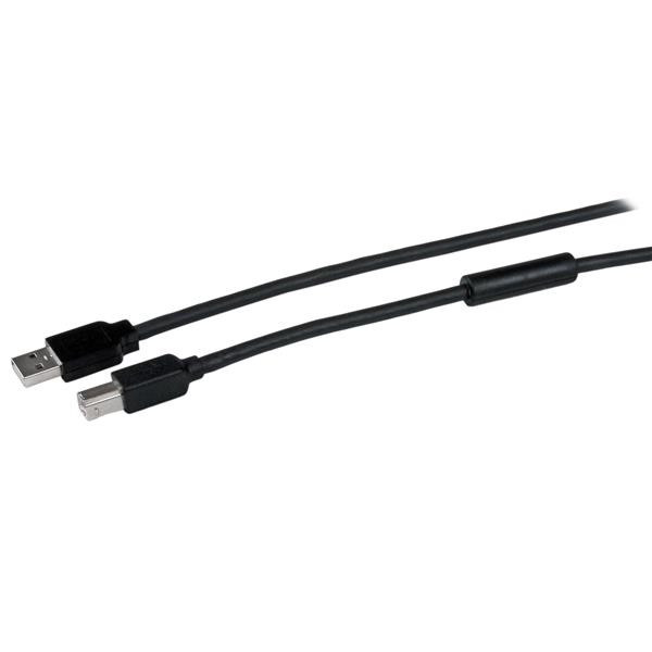 StarTech 15 m actieve USB 2.0 A-naar-B-kabel - M/M