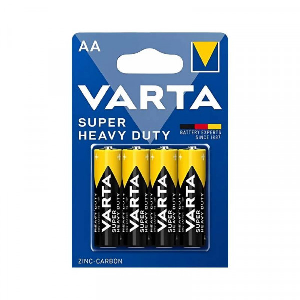 VARTA 4x AA Batterij - Superlife / Super Heavy Duty - Zink-carbon - Bulk