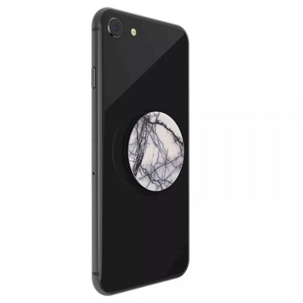 PopSockets - PG TresChic - Dove White Marble