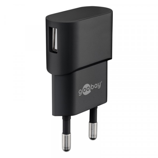 USB Voedingsadapter - 5W - Geschikt voor Samsung, Apple, Huawei e.d. - Zwart