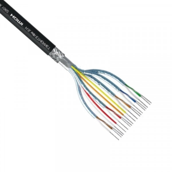 HDMI 2.0 Kabel - 4K 60Hz - Per meter - Zwart