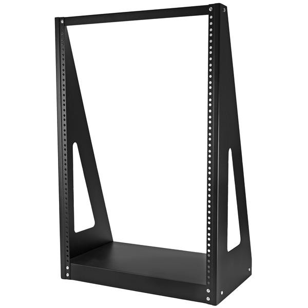 StarTech Heavy duty rack met twee stijlen - Stevig open-frame serverkast - 16U