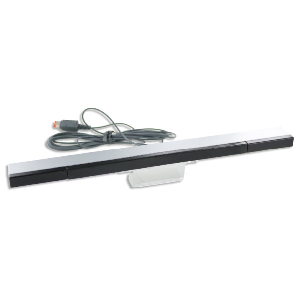 Sensor Bar voor Wii, Wii Mini en Wii U - Bedraad - 1 meter - Grijs/Zwart