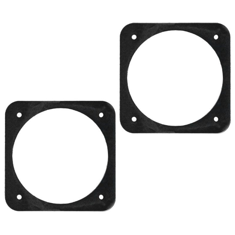 MDF 130mm Luidsprekerhouders - Volvo S40 en V40 (1995-2004) - Voordeuren