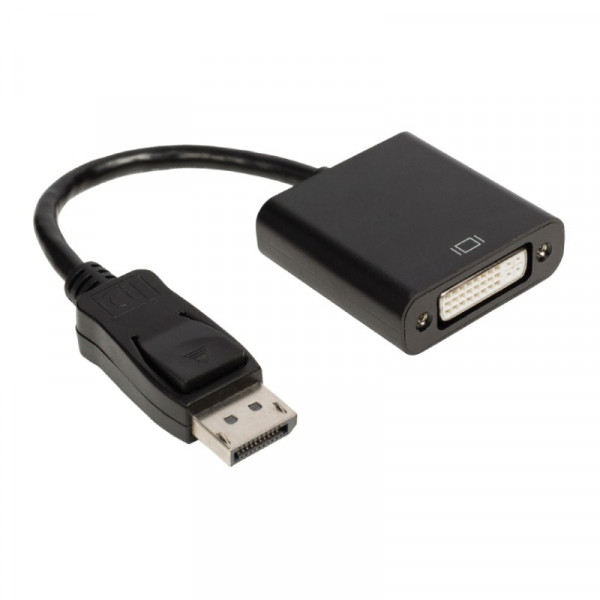 DisplayPort - DVI Adapter Zwart 0,2m