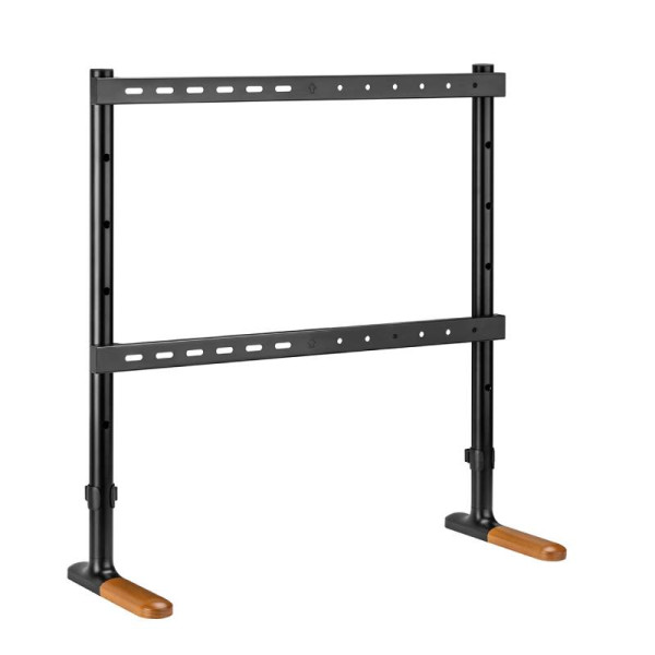 Tafelstandaard voor 49-75 inch schermen - Basic - Vast - Tot 40kg - Zwart