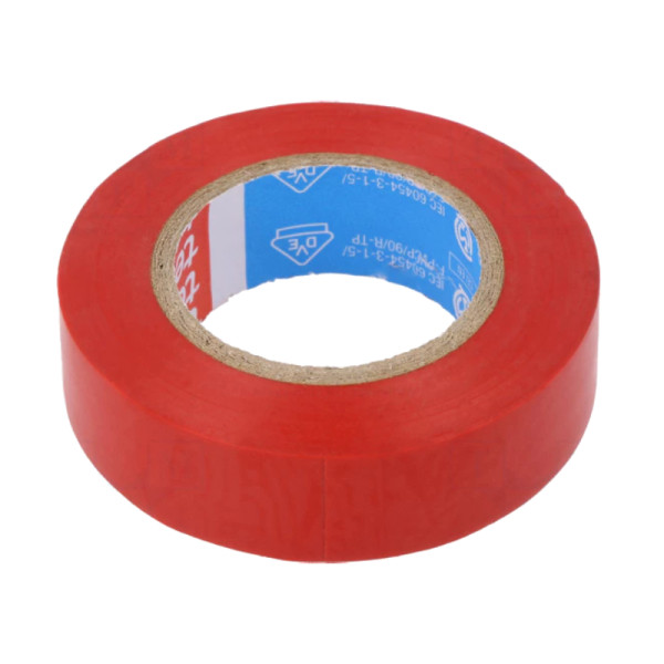 TESA Isolatie Tape - 15mm breed - 10 meter - Rood