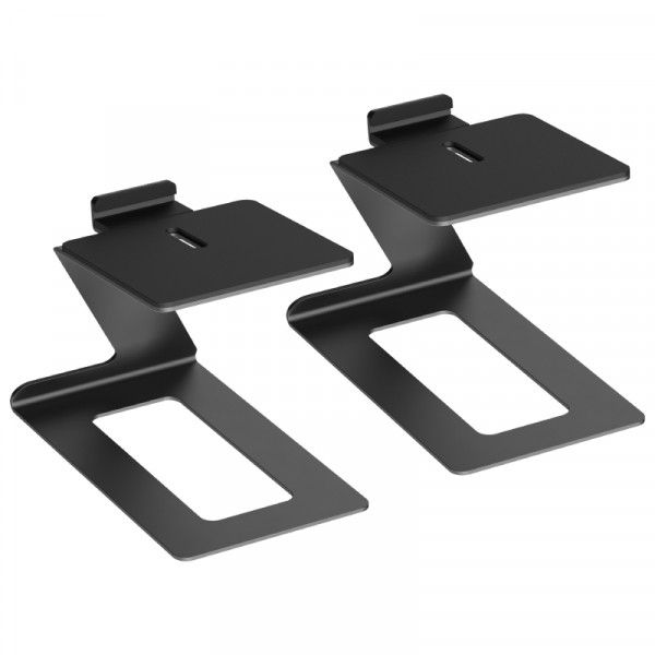 Tafelstandaard set voor Luidsprekers - 190 x 125mm - Tot 10kg - 2 stuks - Zwart