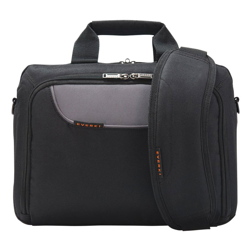 EVERKI Advance Laptop schoudertas - Tot 11,6 inch - Zwart c1d3a0bd0d4483a5f30820b5dad2bcfb