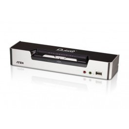 Aten CS1642A 2-Poorts DVI + USB + Audio KVM Switch