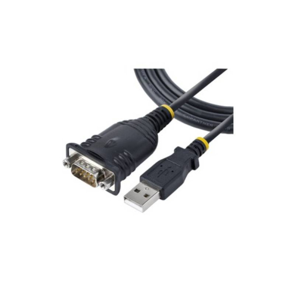 StarTech DB9 Male RS232 naar USB Converterkabel - 1 meter - Zwart