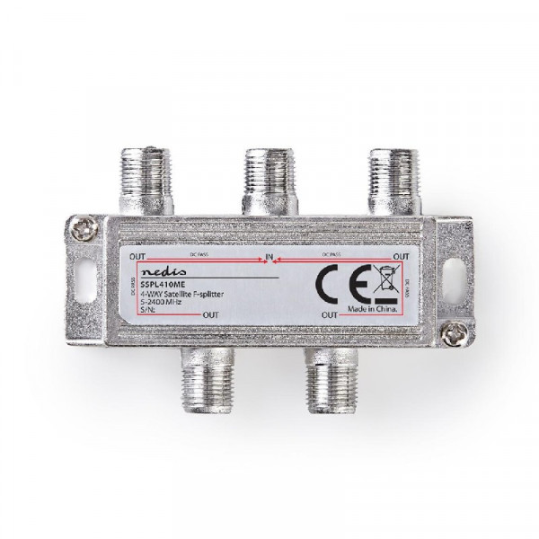 4-voudige F-splitter satelliet verdeelelement