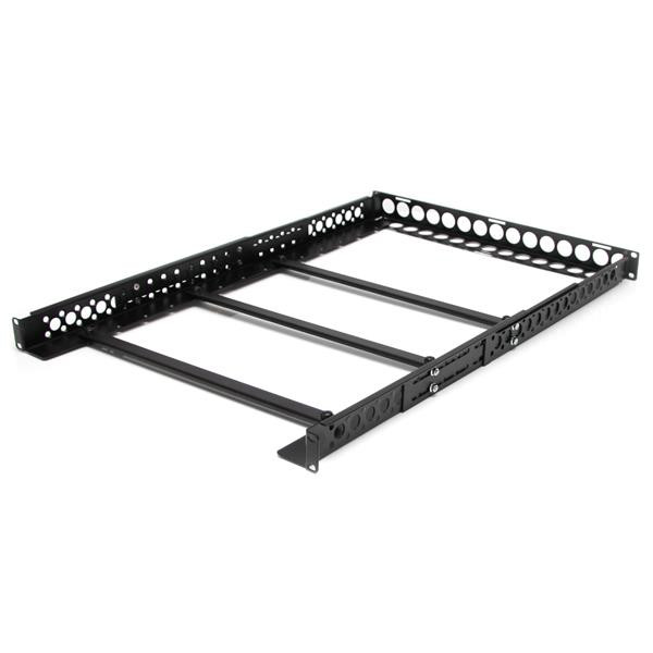 StarTech 1U Vaste 19 inch universele serverrack rails met verstelbare diepte