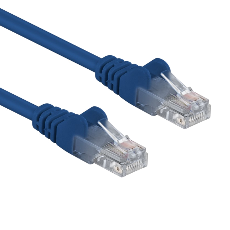 UTP CAT6 Gigabit Netwerkkabel - CU - 0,25 meter - Blauw