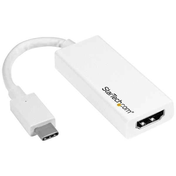 StarTech USB C naar HDMI adapter - wit - 4K 60Hz