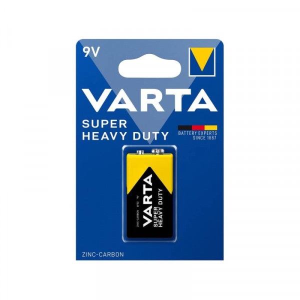 VARTA 9V Batterij - Superlife / Super Heavy Duty - Zink-carbon