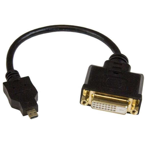 StarTech Micro HDMI-naar-DVI-D-adapter - M/F - 20 cm