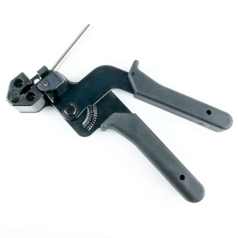 Kabelbindertang - Voor gecoate RVS binders tot 12mm breed - Grijs