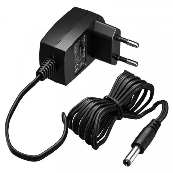 Voedingsadapter 5V - 1A - 5W - 5,5 x 2,1mm - Premium - 1,8 meter - Zwart