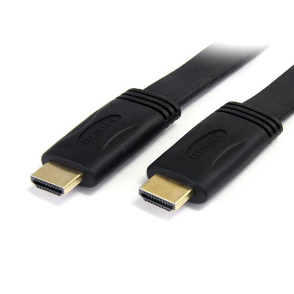 StarTech HDMI 1.4 Kabel - 4K 30Hz - Plat - Verguld - 5 meter - Zwart