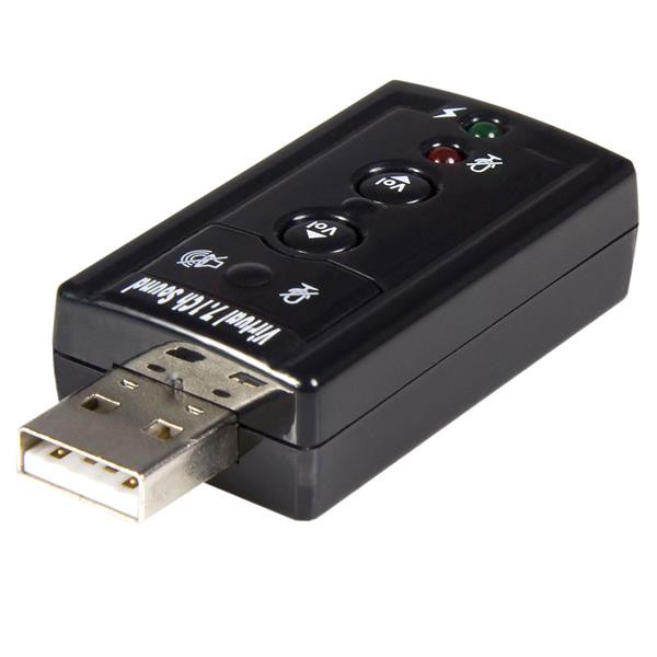 StarTech Virtuele 7.1 USB Stereo Audio Adapter Externe Geluidkaart