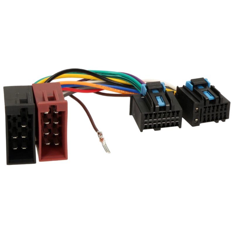 ISO naar Chevrolet kabel - 30-pins - Voor fabrieksradio - 0,15 meter