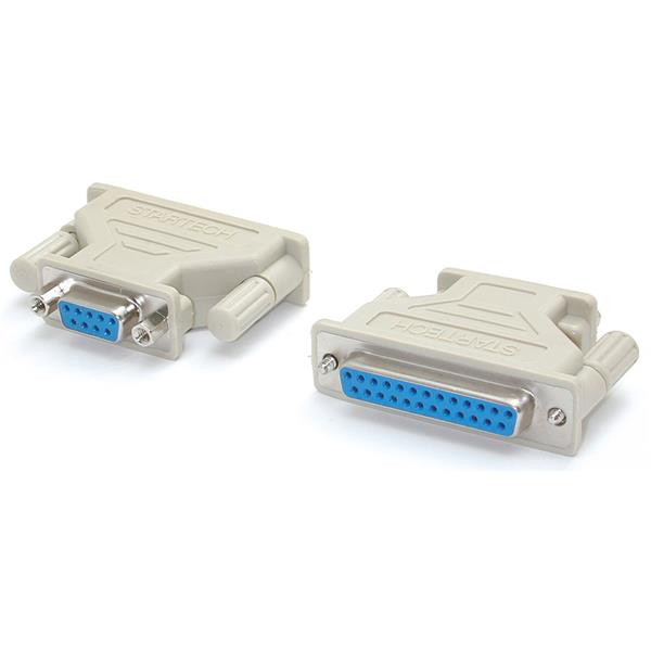 StarTech DB9-naar-DB25 seriële kabeladapter - F/F